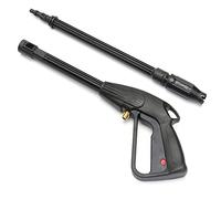 Riloer Pistolet de pulvérisation pour nettoyeur haute pression, 4000 PSI pour voiture, baguette électrique/buse de lance/kit de tuyau