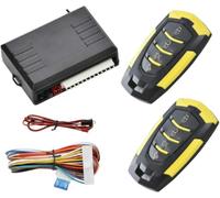 Riloer Systèmes d'alarme de voiture universels avec télécommande centrale verrouillable