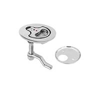 Riloer Tiroir de déverrouillage de loquet de qualité marine, loquet à came en acier inoxydable 316 pour bateau, accessoires de matériel de poignée de levage de loquet de pont