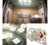 Riloer Van Éclairage intérieur à LED, Kit d'éclairage intérieur de voiture à 40 LED Lampe de travail à lentille de projet à ultra-brillante
