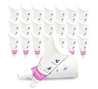 Riloventa 24 Pièces Urinoir Femme, Pipi Debout pour les Femmes, Portable Sécurisée Urinaux, Appareil de Miction Portable, Portatif Pisse, Femelle Uriner, D'urinoir Femelle pour Camping, Randonnée