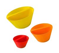 Rim Cone Pottery Tool - 3 Piece Fixing Rounding Shaper Molds, Precision Smoothing Cone with Tapered Edge, Heavy Duty Solid Polymer, Stress Reliever Tool, for Fixing Rounding Smoothing Edges