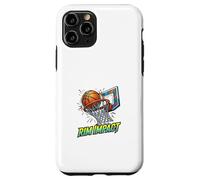 Rim Impact Basketball Dunk Power Court Action Design Coque pour iPhone 11 Pro