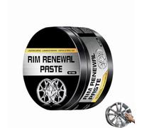 Rim Renewal Paste Wheel Care & Restoration Paste,wheel restoration pastes,polish buff, Removes Scratches, Fills Scuffs, And Restores a Brilliant, Safe for All Alloys,80g
