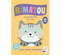 Rimatou 1 - Les rimes simples - Jeu de familles de rimes - Frédérique Costantini - Ab Ludis Eds - Jeux livres objets