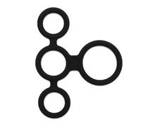 Rimba Anneaux de pénis Noir