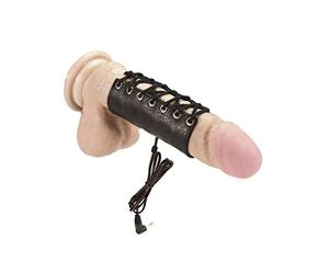 Rimba Article Pénis En Cuir De Sexe Électrique Rimba, Bi Polaire Noir