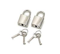 Rimba Bondage Play 2 cadenas Argent One Size
