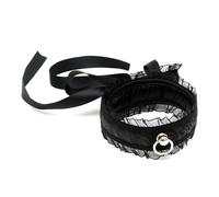 Rimba Bondage Play Col Satin Look Noir One Size