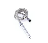 Rimba Bondage Play Douche intime avec flexible Argent 13 cm
