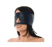 Rimba Bondage Play Loup fermé avec lacet Noir One Size