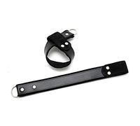 Rimba Bondage Play Menottes poignets de suspension Noir One Size
