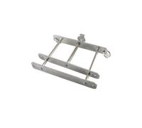 Rimba Bondage Play Pénis maternel pince à vis du scrotum pour homme Argent One Size