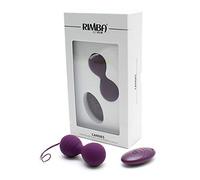 Rimba Cannes Boules de kegel Argenté/Violet Ø 3.5 x 8.5 cm
