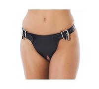 Rimba Ceinture De Chasteté Avec Cadenas Noir