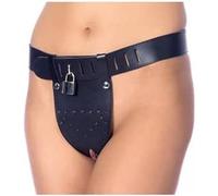 Rimba Ceinture de chasteté Noir S/M