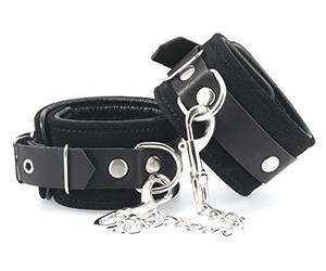 Rimba Chevilles avec mousquetons Menottes aux chevilles Noir 30,4 x 15,4 x 4,5 cm