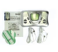 Rimba Coffret de puissance sexuelle électrique avec écran LCD Gris 16 x 9 x 3,5 cm