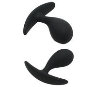 Rimba Copenhagen - kit de plugs anaux (noir, 2 pcs)