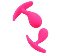 Rimba Copenhagen - plug anal set - rose - lot de 2