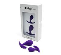 Rimba Copenhagen Plug anal Violet 2.7 x 6.5 x 7 cm / 2.2 x 6.2 x 5.3 cm
