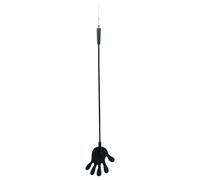 Rimba - cravache silicone main - 40cm - noir