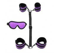 Rimba Kits de bondage Violet/Noir Taille unique