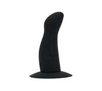 Rimba Latex Play Exchangeable Dildo with sucking cup Noir Ø 3.2 x 16 cm