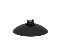 Rimba Latex Play Ventouse seule avec vis Noir Ø 7.6 x 2.5 cm