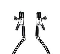Rimba Pinces pour mamelon Noir 5.6 x 1.3 cm