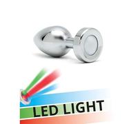 Rimba Pisa Plug anal Argenté Ø 3.2 8 cm