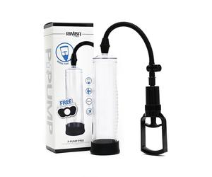 Rimba - Pompe à pénis manuelle deux doigts - transparent