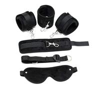 Rimba Set à Bondage avec Masque Noir 10 Pièces