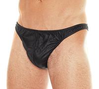 Rimba Slip en Cuir pour Homme Noir Taille S