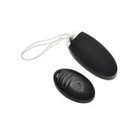 Rimba Venice - œuf vibrant rechargeable sans fil (noir)