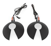 Rimba Ventouses électriques pour le corps, bipolaires (2 pièces) Noir One Size