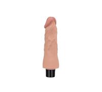 Rimba Vibrating Real Softee Realistic Dildo Blanc/Couleur de Peau