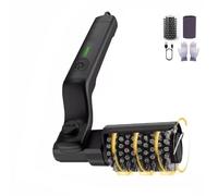 Rimberio Brosse Barbecue, Nettoyage Rapide en 5 Minutes, Tête Rotative Orientable 180°, 3 Vitesses de Nettoyage, Tête Amovible Lavable