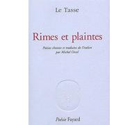 Rimes et plaintes