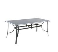 Table De Jardin Aluminium 10 Places Rimini Gris