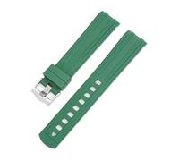 Rimmean Bracelet de Montre Souple 20 mm for Moonswatch (1 pièce)(Green)
