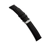 Rimmean Bracelet en toile de voile 20 mm ou 22 for montres homme et femme, étanche, accessoire(Black,20mmBlack Buckle)