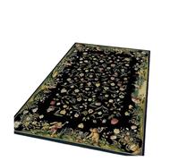Rimmean Tapis À Fleurs Sauvages Vintage Dark Academia, 1 Pièce, Esthétique Florale, Gothique, Décoration De Maison, Fantaisiste, Rustique, Cadeau, Éthéré(3,80x120cm)