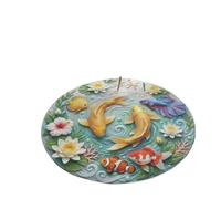 Rimmean Tapis À Thème De Théâtre d'art Poisson Rose, 1 Pièce, Sol du Zodiaque, Mythologie, Décoration La Maison(2,40x40cm)