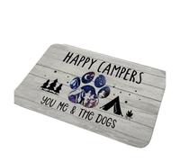 Rimmean Tapis De Style Moderne Imprimé Patte Chat, 1 Pièce, Paillasson Bienvenue, Chaud for Chambre À Coucher, Salon, Salle Bain, Décoration Maison(80X120CM (2.6X3.9FT)