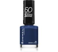 Rimmel 60 Seconds Super Shine vernis à ongles teinte 102 Denim Lover 8 ml