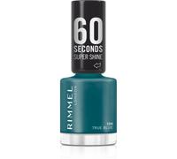 Rimmel 60 Seconds Super Shine vernis à ongles teinte 104 True Blue 8 ml
