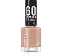 Rimmel 60 Seconds Super Shine vernis à ongles teinte 110 Peach Nougat 8 ml