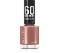 Rimmel 60 Seconds Super Shine vernis à ongles teinte 111 Café Creme 8 ml