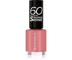 Rimmel 60 Seconds Super Shine vernis à ongles teinte 235 Preppy In Pink 8 ml